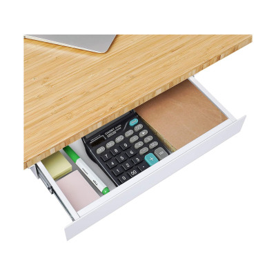 Výsuvný úložný prostor pod stůl S07LW, bílý - A