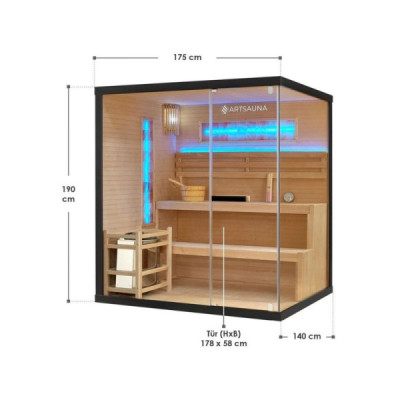 175 x 140 x 190 cm - B 175 x 140 x 190 cm - B