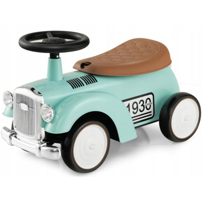 Dětské odrážedlo TQ10210GN, retro auto, zelené - N