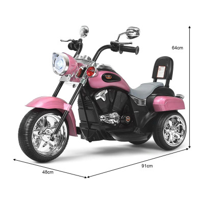 copy of Elektrická dětská motorka TY327686DE-BL s nastavitelným světlometem, modrá - B