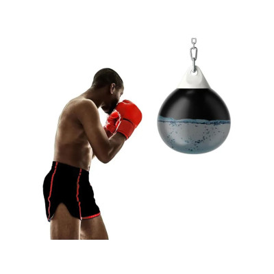 Závěsná boxovací hruška SP38107DK, černá - A