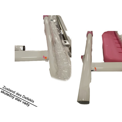 Sklápěcí dětský psací stůl HW65906, růžový - B