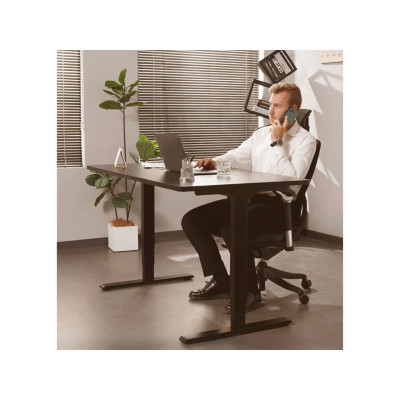 Výškově nastavitelná konstrukce stolu E5B-EUV5, černá - B