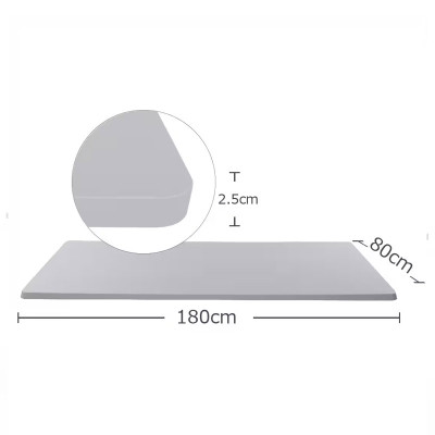 Obdélníková stolní deska DT1808-White 180 x 80 cm - N