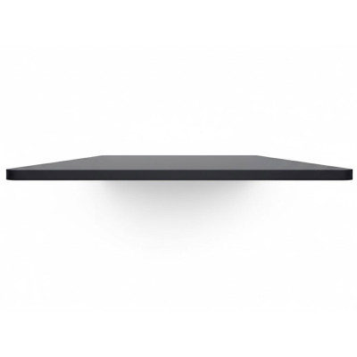 Obdélníková stolní deska DT1408-Black, 140 x 80 cm, černá - N