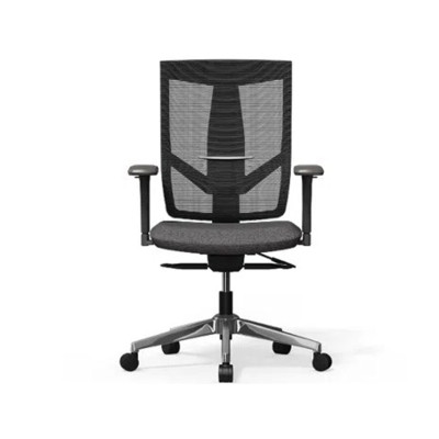 Ergonomická židle BS6B-lite s 8směrným nastavením opěradla, černá - A