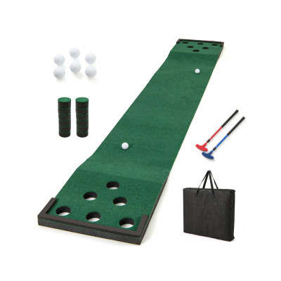 Přenosná golfová sada SP38465, 332 cm, 6 míčků a 12 jamek - A