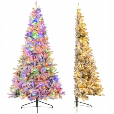 Umělý vánoční stromek 180 cm, CM25280DE-S, 180 LED světel - A