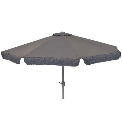 Slunečník SOLUNA, 300 cm, šedý - A