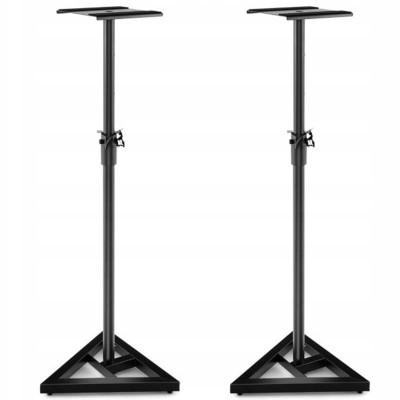 Stojany na reproduktory TL35699 s nastavitelnou výškou 97 - 157 cm, černé - N