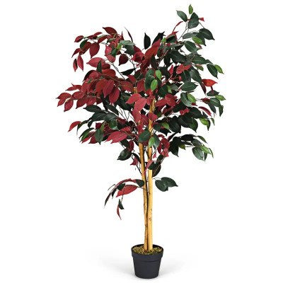 Umělý strom Fíkus v květináči HW59513, 120 cm - A
