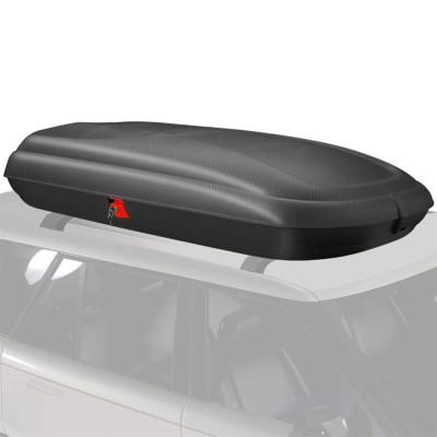 Střešní box na auto AT6267EU o objemu 400 l, s centrálním zamykáním, černý - B