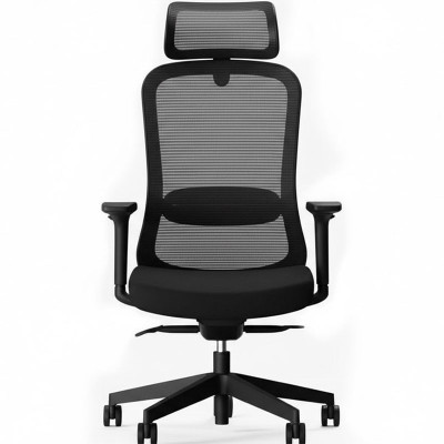 Ergonomická kancelářská židle YZ04B, černá - B