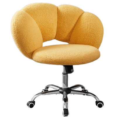 Kancelářská židle 592871 yellow, až 136 kg, žlutá - B