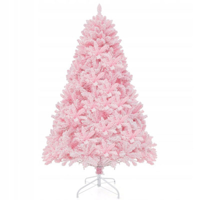 Umělý vánoční stromeček CM24508DE, 180cm, růžový - A