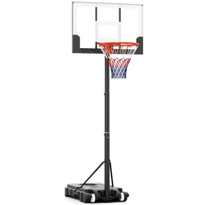 Venkovní basketbalový koš SP38316WH, výškově nastavitelný - B