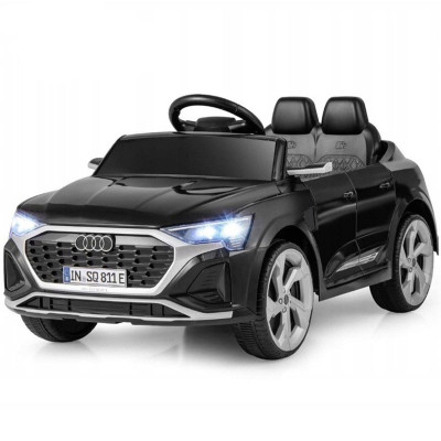 Dětské elektrické auto Audi SQ8 12V TQ10286DE-DK s dálkovým ovládáním, černé - B