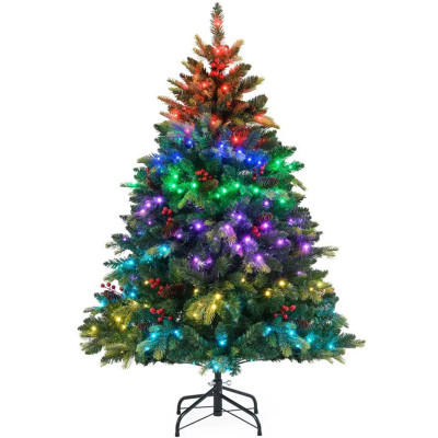 Umělý vánoční stromek CM25169DE-5, RGB, 150 cm - B