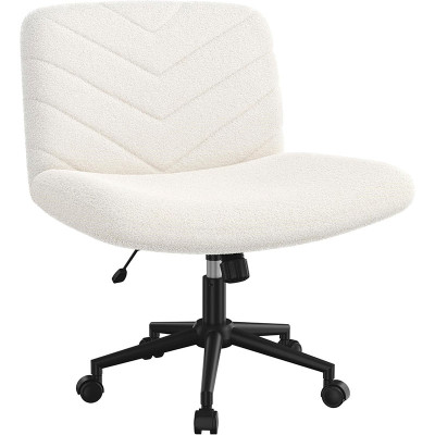 Kancelářská židle 593243 Ivory, výškově nastavitelná, bílá - A