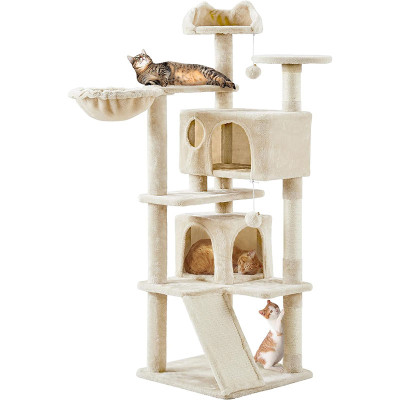 Škrabadlo pro kočky 592231 beige, 144,5 cm, béžové - A