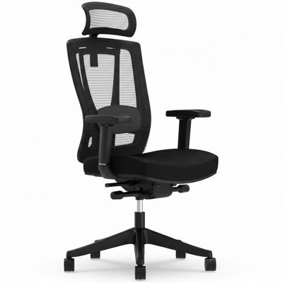 copy of Ergonomická kancelářská židle BS14B, černá - A