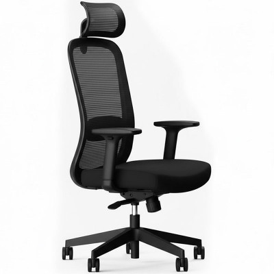Ergonomická kancelářská židle YZ04B, černá - B