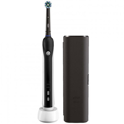 Elektrický rotační zubní kartáček ORAL-B Pro 750 CrossAction, černý - B