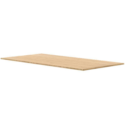 Bambusová deska stolu DR1608-Bamboo, 160 x 80 cm, tloušťka 1,9 cm, bambus - N