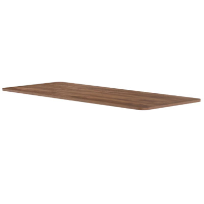 Stolová deska DT1808, 180 x 80 x 2,5 cm, tmavě hnědá - B