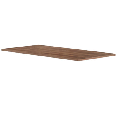 Obdélníková stolní deska DT1408-RattanBrown, 140 x 80 x 2,5 cm, ratanová hnědá - B