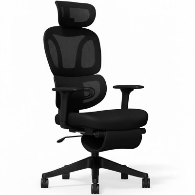 Ergonomická kancelářská židle BS5BB-PRO, černá - A
