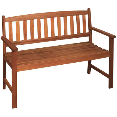 Zahradní lavice Promotion 985015, 2místná, přírodní, 86 x 110 x 56,5 cm - B
