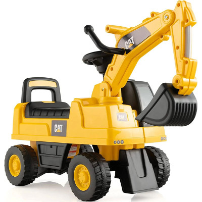 Odrážedlo mini bagr TQ10145YW, žlutý - B