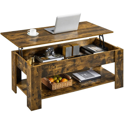 copy of Konferenční stolek 614136 rustic brown, 120 × 59 × 49,5 cm - B