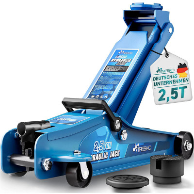 Hydraulický zvedák na auta, 2,5 t, s výškou zdvihu 85 - 385 mm - N