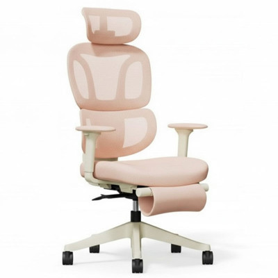 Ergonomická kancelářská židle BS5P-PRO, růžová - B