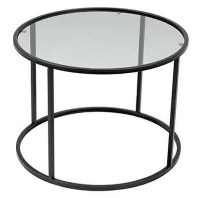 Konferenční stolek Startis, 60 cm, černý - B
