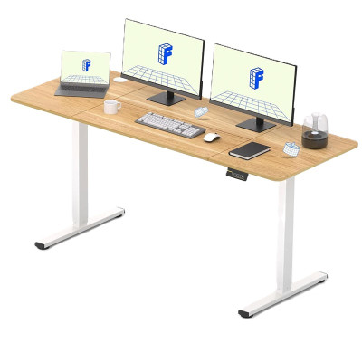 Elektrický nastavitelný stůl FQ1M-1660-EUV2 maple, 160 x 60 mm - N