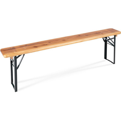 Zahradní lavice BBB-180, 177 cm, přírodní - B