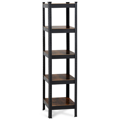 Úložný regál Heavyrack Design, 148 x 37 x 37 cm, černý - A