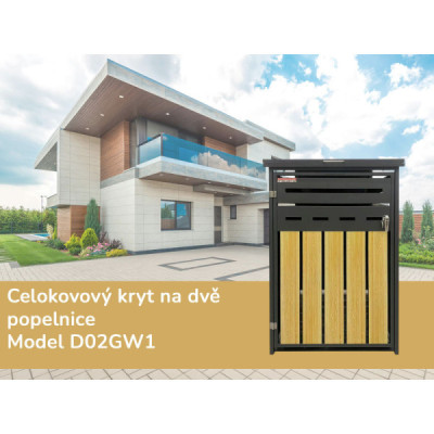Přístřešek na popelnici D02GW1 Přístřešek na popelnici D02GW1
