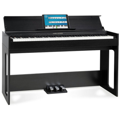 Klasické elektrické piano Cantabile DP-S1 SM, matně černé - A
