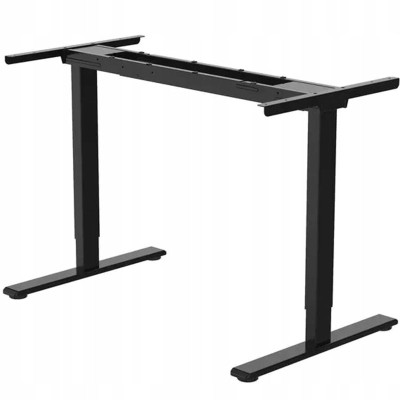 copy of Výškově nastavitelný stůl E1B-PRO-EUV3, 70 – 119 CM, bez desky, černý - N