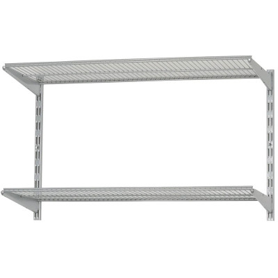 Sada polic Classic, 33,2 x 82,8 x 47,3 cm, rozměr mřížky: 32 mm, nosnost police: 20 kg - B