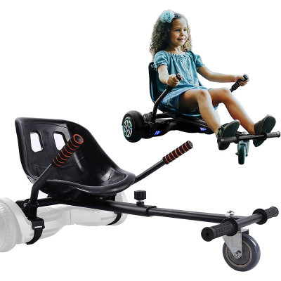 Sedadlo na hoverboard seat HBST01, 6,5-10, černé - A