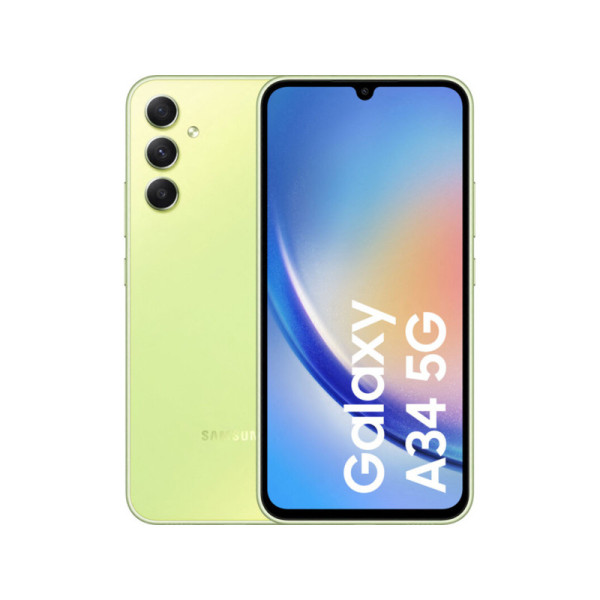 Chytrý telefon SAMSUNG Galaxy A34 5G (SM-A346BLGAEUB), 6GB/128GB, zelený - A