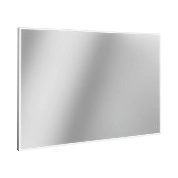 LED zrcadlo Light, prosvětlené, se čtvercovými hranami, 100 x 68 cm - A