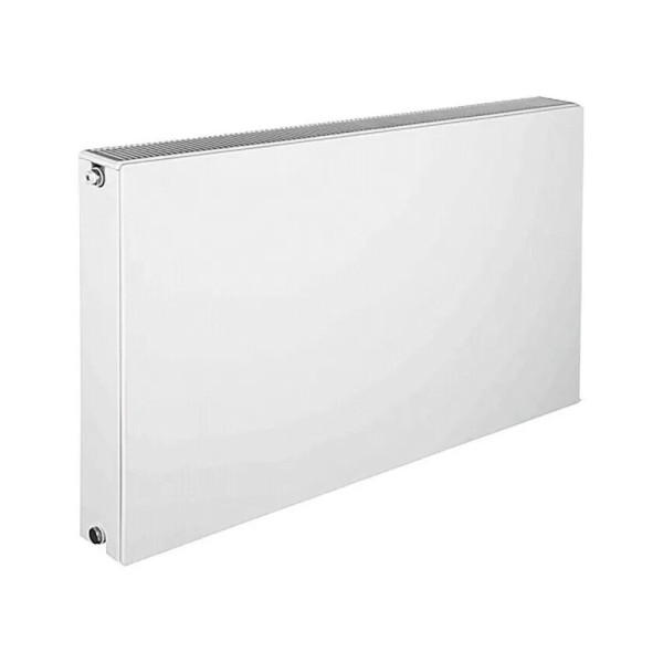 Deskový radiátor, tepelný výkon při výstupní teplotě 75 °C (H: 50): 985 W, bílý, 60 x 60 cm - B
