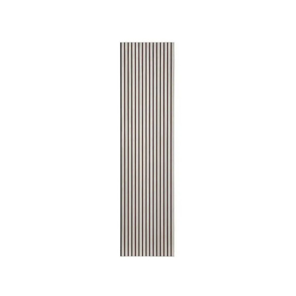 Akustický obkladový panel, 2440 x 605 x 21 mm, dub šedý - B