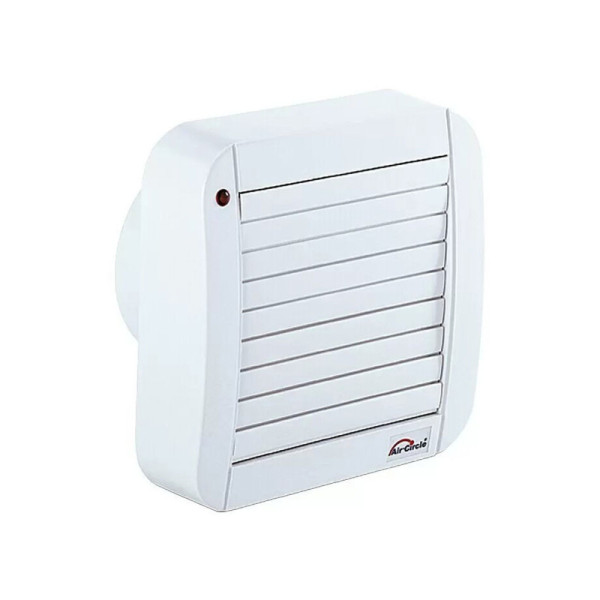 Nástěnný ventilátor Air Style, 12,5 cm, časovač, bílý - A
